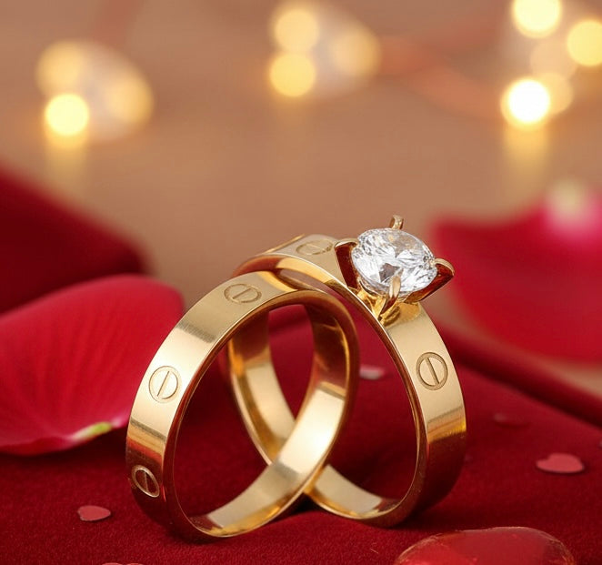 The Forever Bond Couples Ring Set