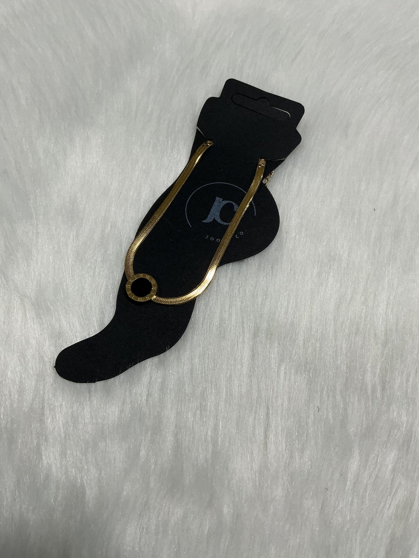 18K Gold Plated Anti-Tarnish Snake Chain Anklet