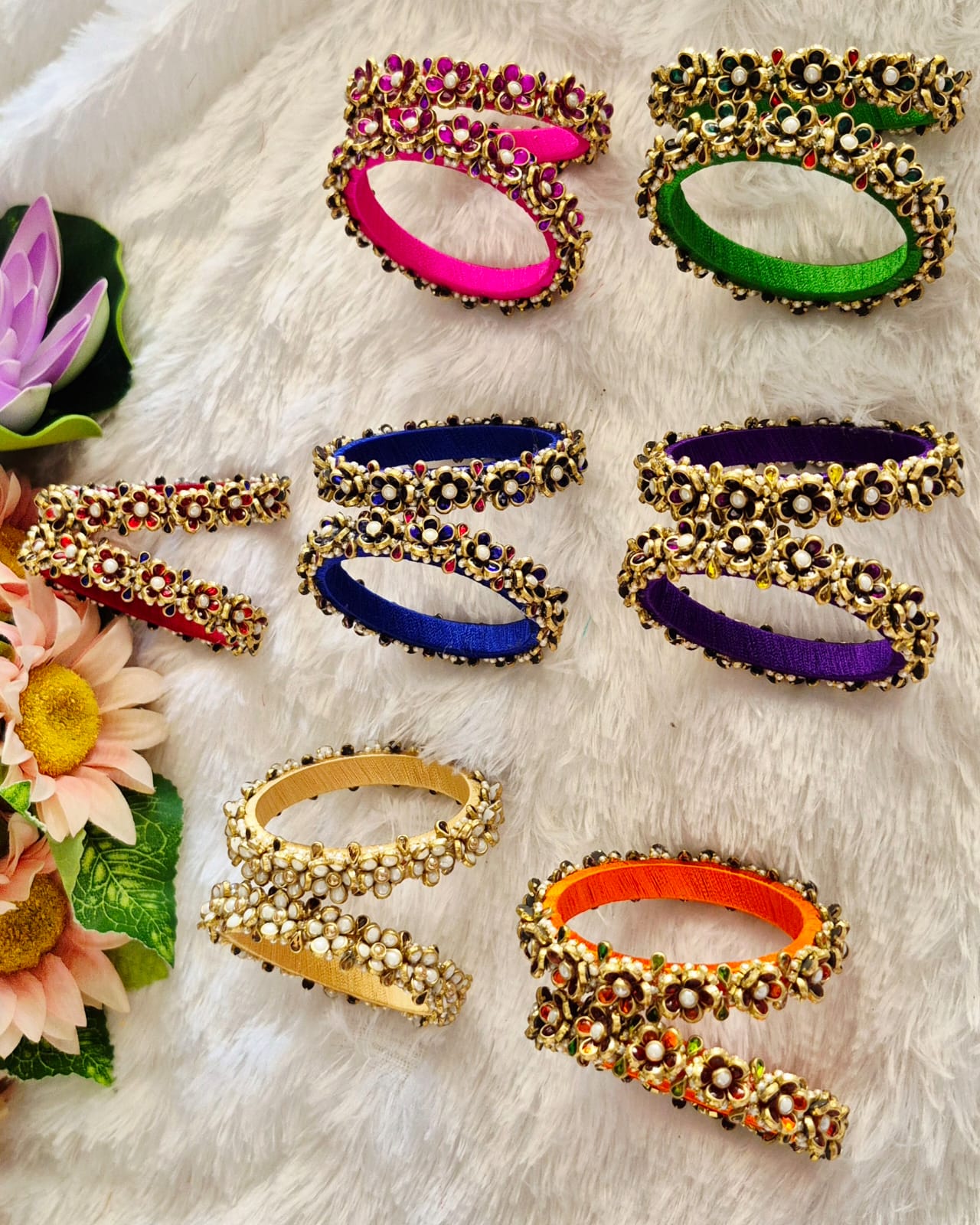 The Silk & Stone Wraps -Slim Stackable (4-Cut)