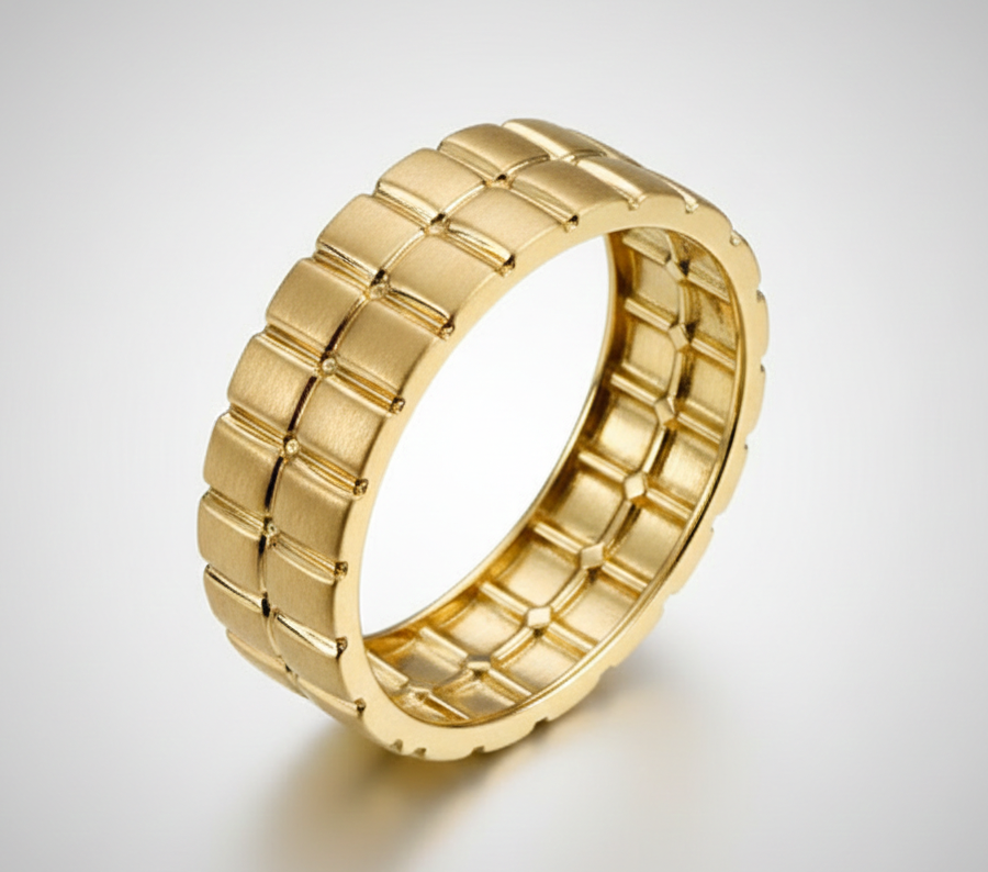 The Matte Double Arch Bangle