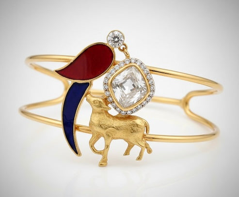 The Pichwai Paravai Bangle