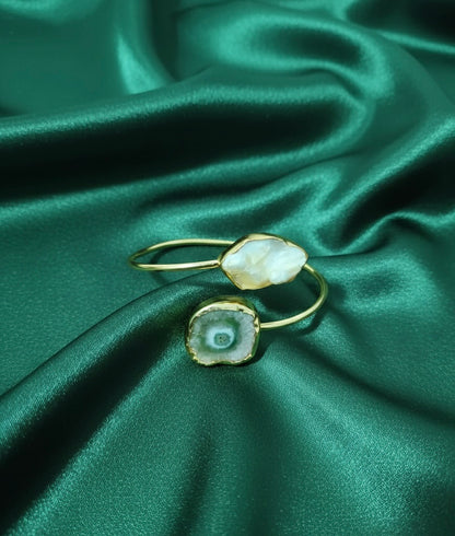 The Moon & Moss Cuff