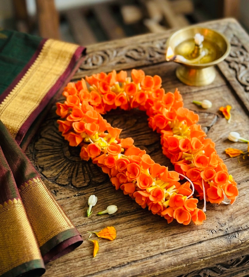 Fire Orange kanakambaram