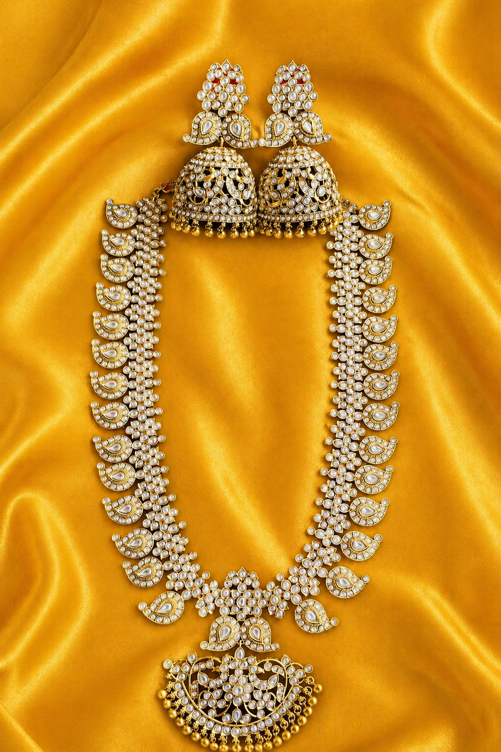 The Ishani White-Stone Grand Manga Haram Set